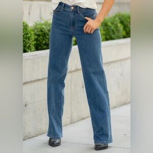 Judy Blue high waist wide leg jeans